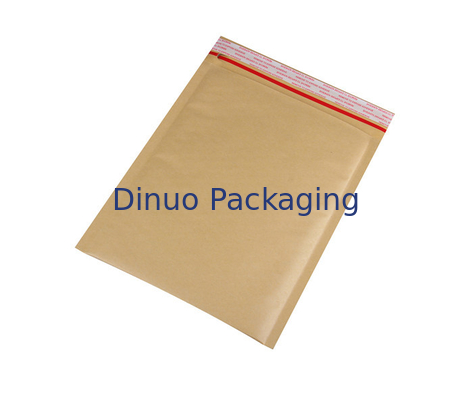 Película resistente del opp de los anuncios publicitarios de la burbuja de Brown 6x10 Kraft del aceite ligero fuera de fácil rasgar