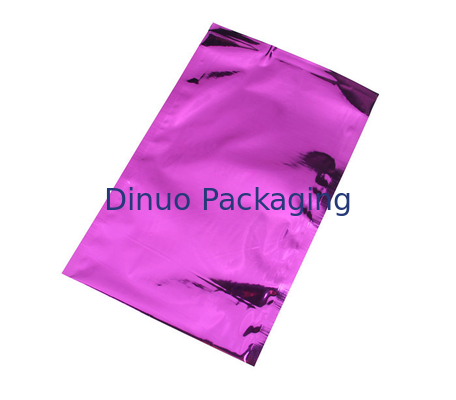 Bolsos coloreados púrpura del sellador del vacío del papel de aluminio, sobres del papel de aluminio