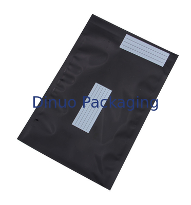 Las bolsas ligeras negras del papel de aluminio, el sello de vacío de aluminio empaquetan la frotación anti