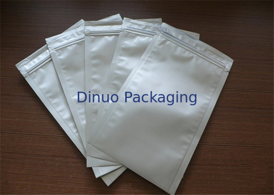 A prueba de humedad levántese los bolsos del papel de aluminio con parásitos atmosféricos antis de la muesca de la cremallera y del rasgón