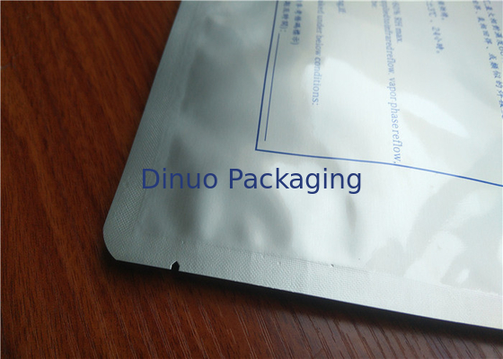 A prueba de humedad levántese los bolsos del papel de aluminio con parásitos atmosféricos antis de la muesca de la cremallera y del rasgón