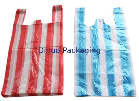 Bolsos de compras plásticos de encargo, las bolsas de plástico coloridas del polipropileno para la vida de cada día