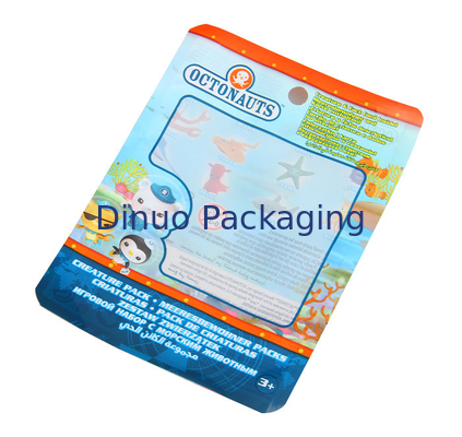 La aduana coloreada multi imprimió bolsos de empaquetado 5"” LDPE de #00 X10 material
