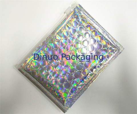 Color brillante modificado para requisitos particulares de los anuncios publicitarios olográficos de la burbuja con el cierre Ziplock reciclable