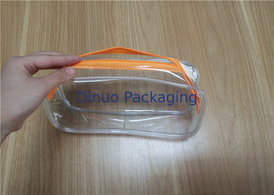 Las bolsas de plástico Ziplock reutilizables promocionales del PVC para embalar las necesidades diarias