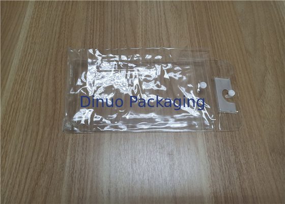 El color transparente de empaquetado suave de los bolsos del PVC, paquete de la toalla empaqueta Eco amistoso