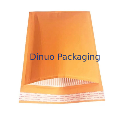 Sobre rellenado acanalado de papel amarillo de la resaca de Kraft de la pulgada 8.5*12