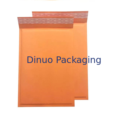 Sobre rellenado acanalado de papel amarillo de la resaca de Kraft de la pulgada 8.5*12