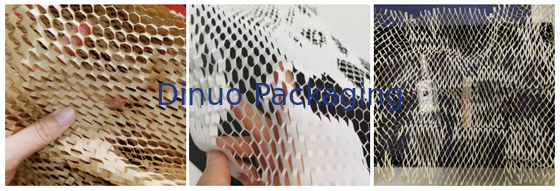 papel de Kraft del panal 80gsm los 50cm*100m para el embalaje del regalo