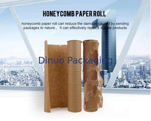 Papel cortado con tintas sostenible los 38cm*140m del arte del panal del SGS