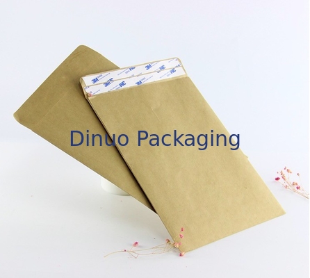 CMYK que imprime al mensajero Packing Bags de Kraft los 9.5x14.5cm