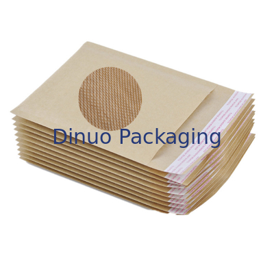 Anuncios publicitarios rellenados de papel del panal biodegradable libre plástico