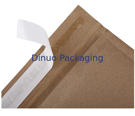 Anuncio publicitario reciclado modificado para requisitos particulares del papel del panal de Kraft de los sobres acolchados