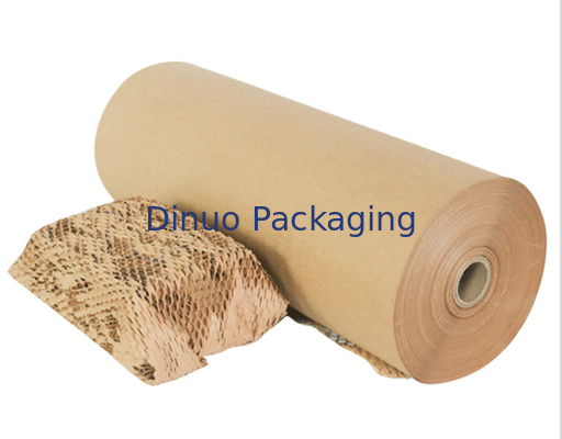 papel de embalaje del panal de los 50cm*120m Brown reciclable