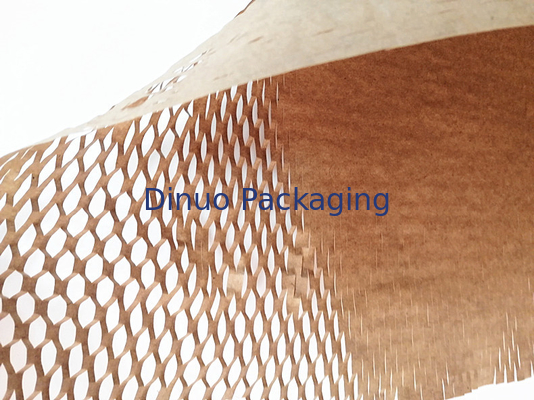 papel de embalaje del panal de los 50cm*120m Brown reciclable