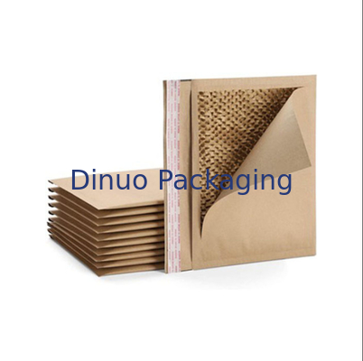 Anuncio publicitario de papel 100% del amortiguador del papel de Delivery Bag Honeycomb del mensajero de Kraft