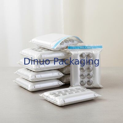 Bolsas de correo de burbujas de banda adhesiva auto-sellable diseñadas con 28 bolsas de resistencia al choque y estilo de columna que proporcionan embalaje