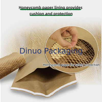 Sobre de papel acolchado exterior resistente al agua diseñado para cumplir con los estándares de los transportistas de envío de USPS Embalaje para correo comercial