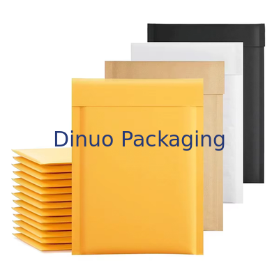 Paquete de 15 sobres de envío protectores de burbujas marrones duraderos, perfectos para enviar artículos frágiles, embalaje seguro